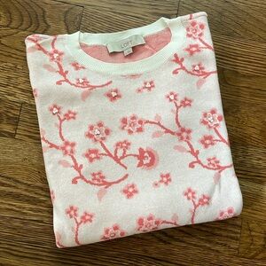 Loft Cherry Blossom Sweater